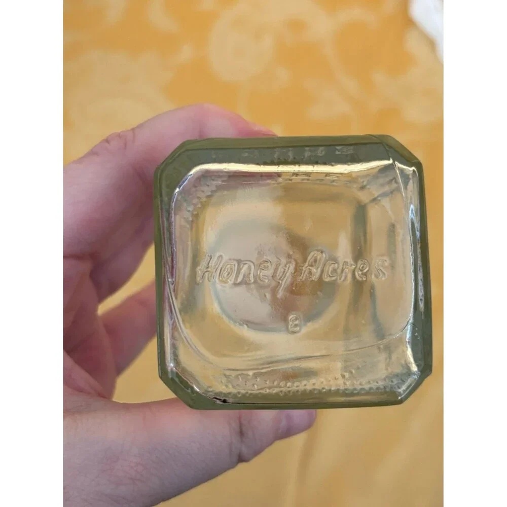Honey Acres Glass Jar with Cork Lid